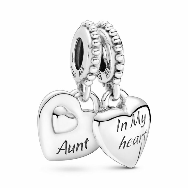 PANDORA CHARM DOBLE TIA Y SOBRINA