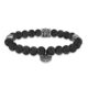 POLICE PULSERA TALISMAN BLACK LAVA