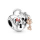PANDORA CHARM CANDADO MICKEY & MINNIE Referencia 780109C01